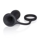 Dr Joel Kaplan Silicone Prostate Probe and Support Ring Black Prostate Tools